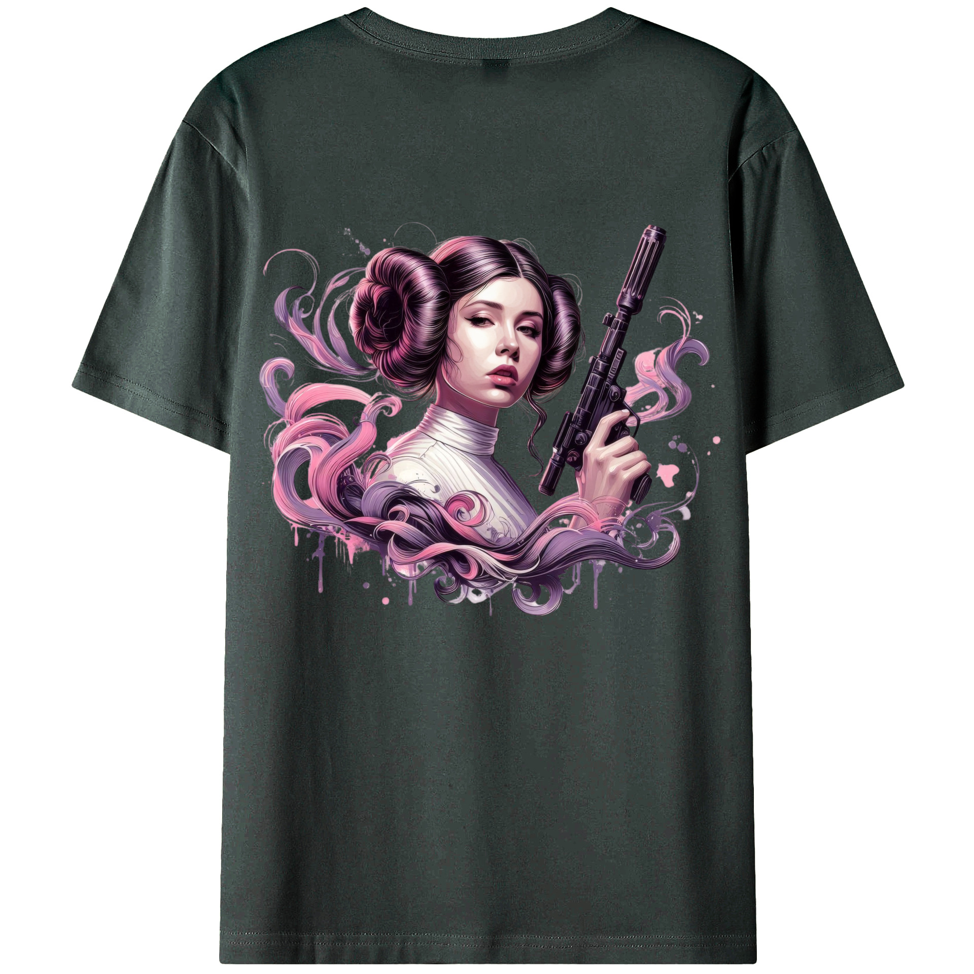 （画像用） スター・ウォーズ Star Wars 綿100％ メンズ半袖Tシャツ（バックプリント） 通気性